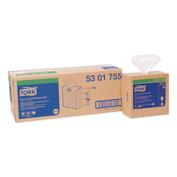 Tork® Heavy-duty Cleaning Cloth, 8.46 X 16.13, White, 80-box, 5 Boxes-carton freeshipping - TVN Wholesale